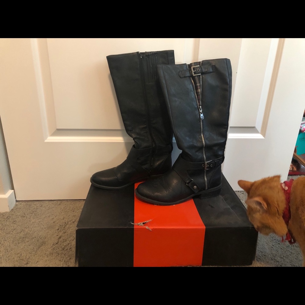 G By Guess Women's Hertle 2 Knee High Riding Boots